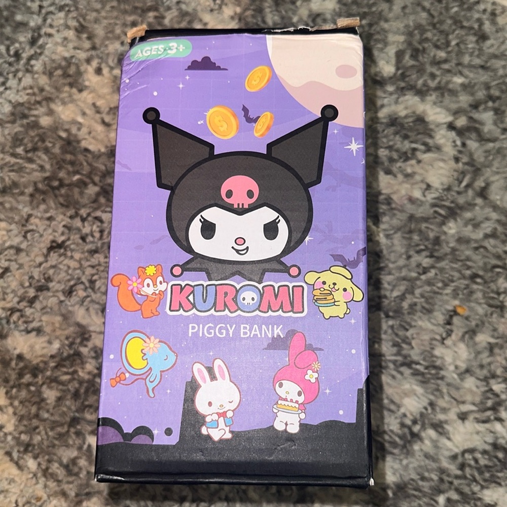 Kuromi piggy bank